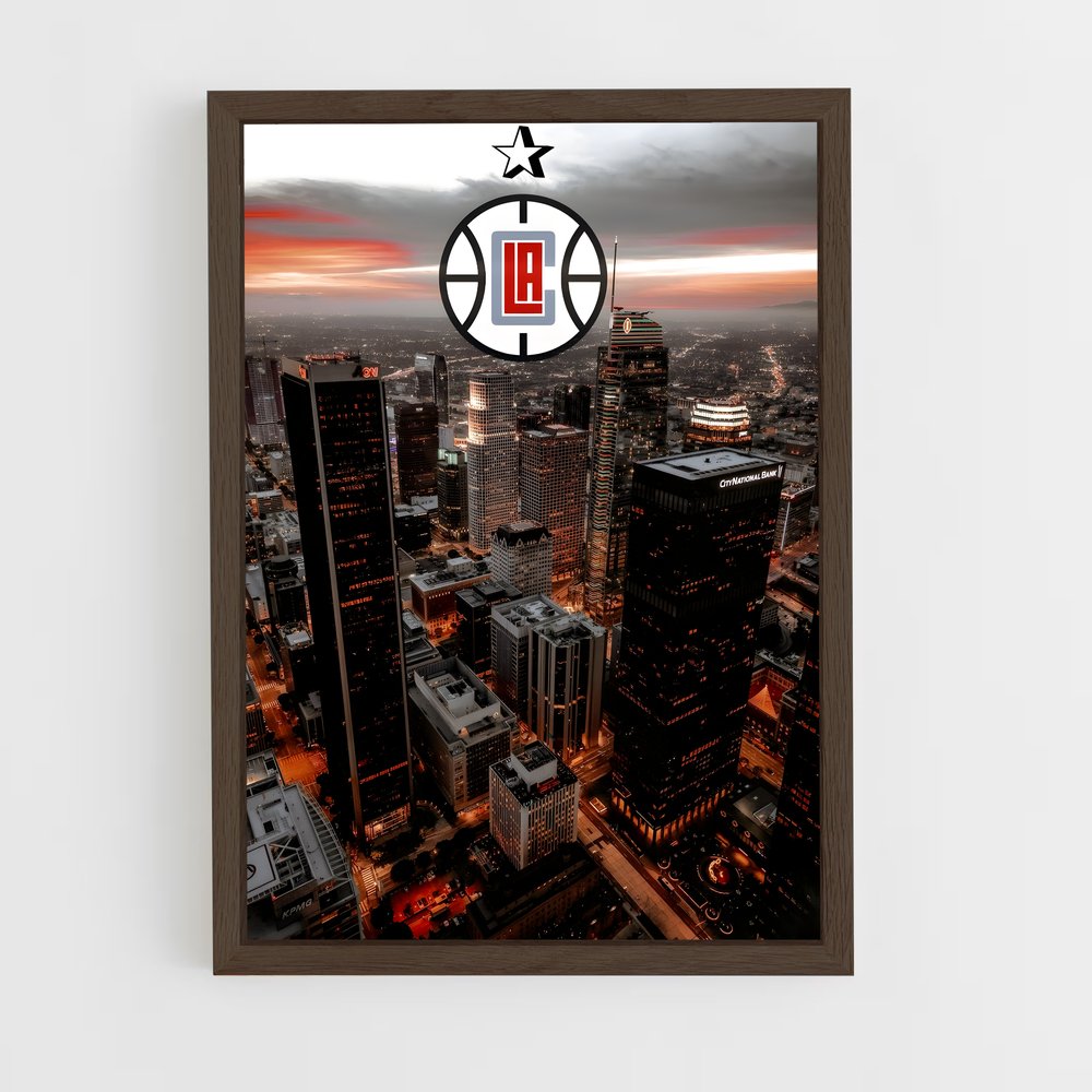 Poster Star de L.A. – affiche Basketball (vue 5)